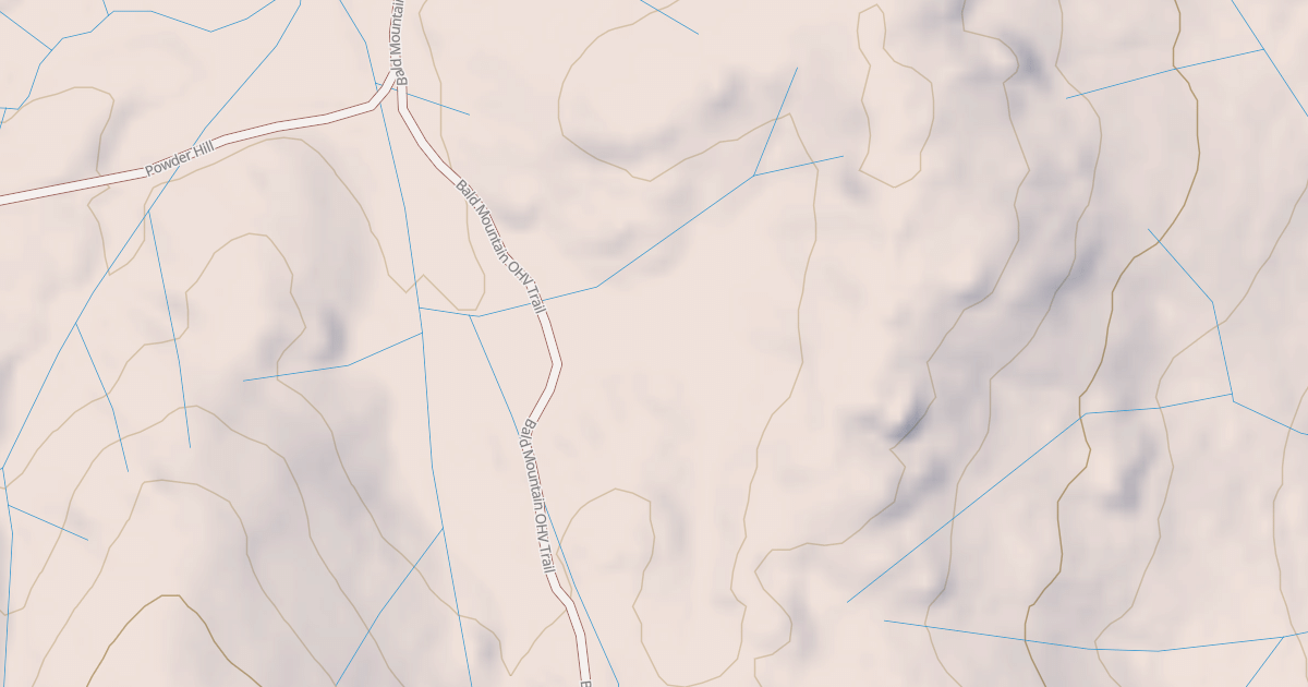 Map preview of Bald Mountain T4