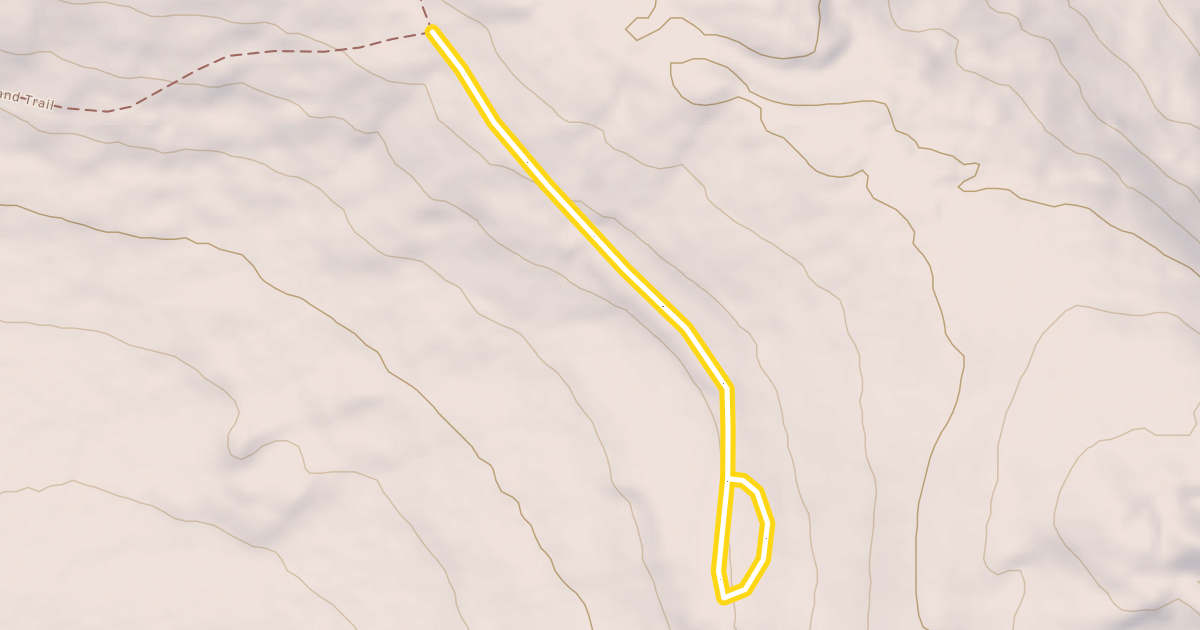 Map preview of Scenic vista spur