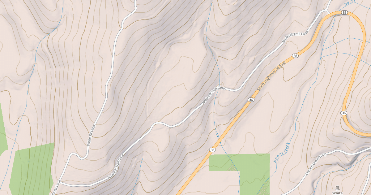 Map preview of MARTIN CREEK