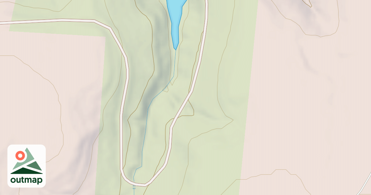 Map of Main Ohv Trail Access