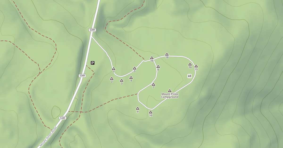 Map preview of MT. PINOS CG.