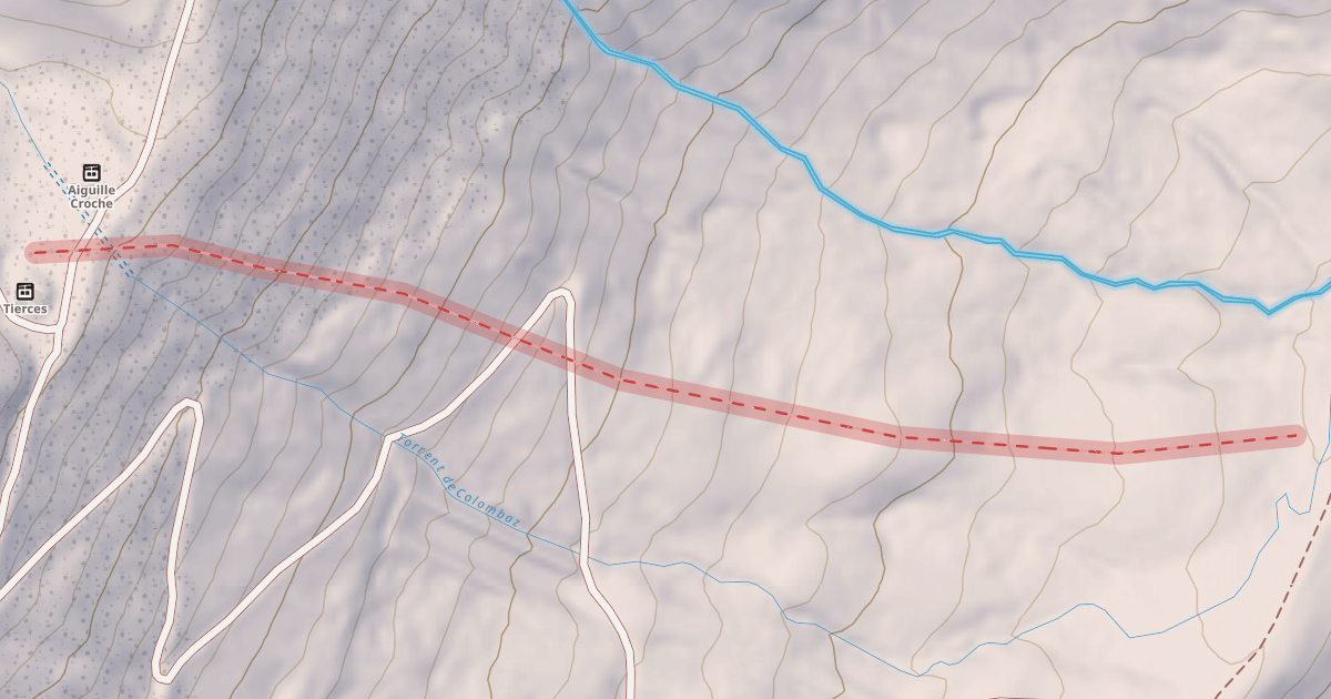 Map preview of Grevettaz