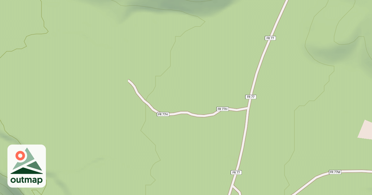 Map of COLD SPRINGS