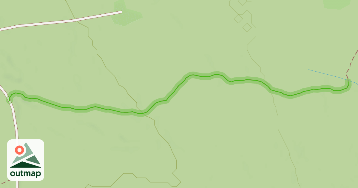 Map of Fred J. Cusimano Westside Overland Trail