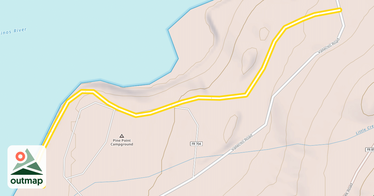 Map of Burnt Meadow