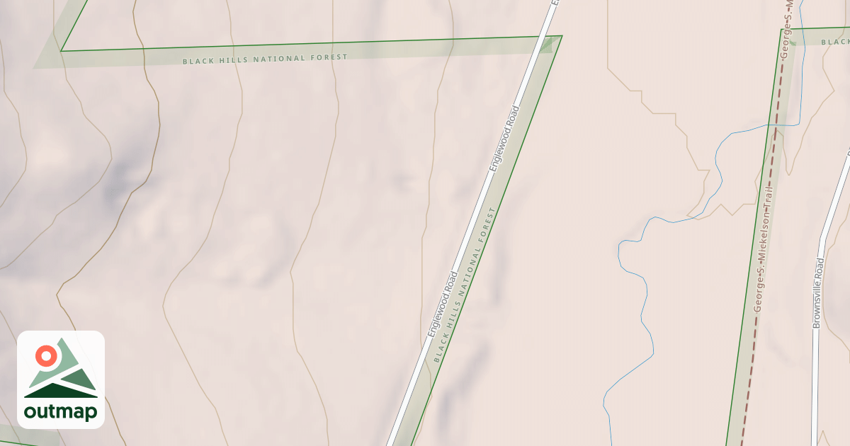 Map of BROWNSVILLE BR 1N