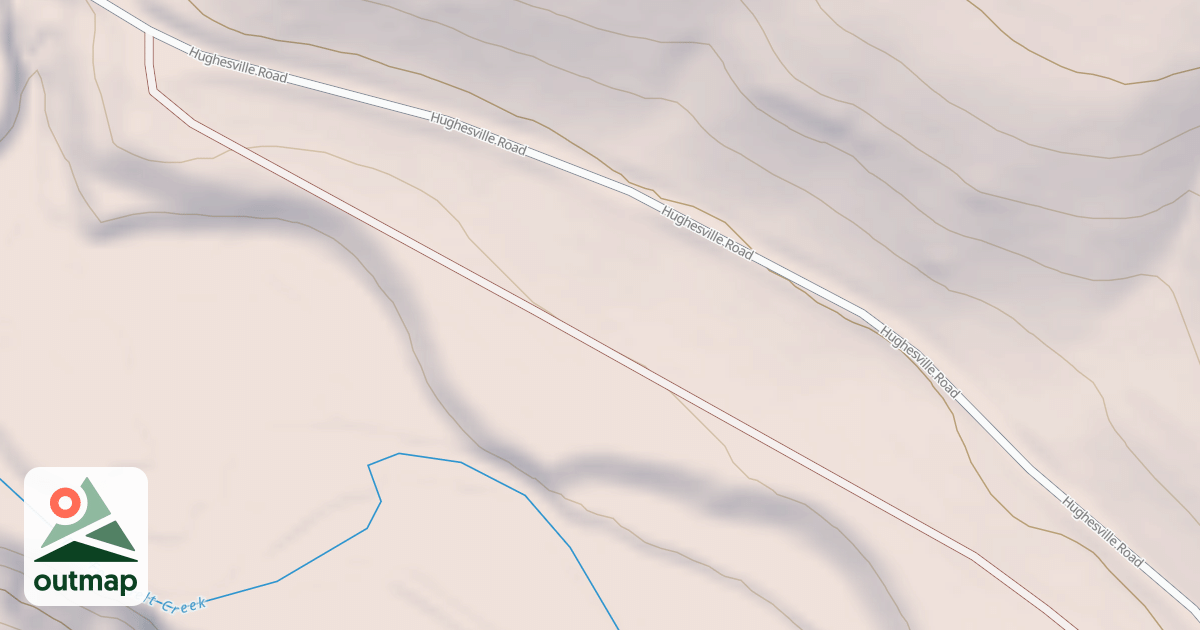 Map of DRY FORK DISPERSED Q1
