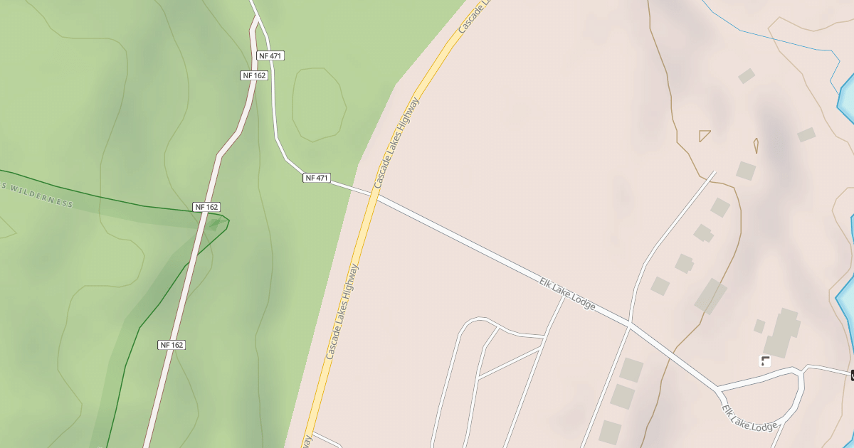 Map preview of ELK LAKE LODGE