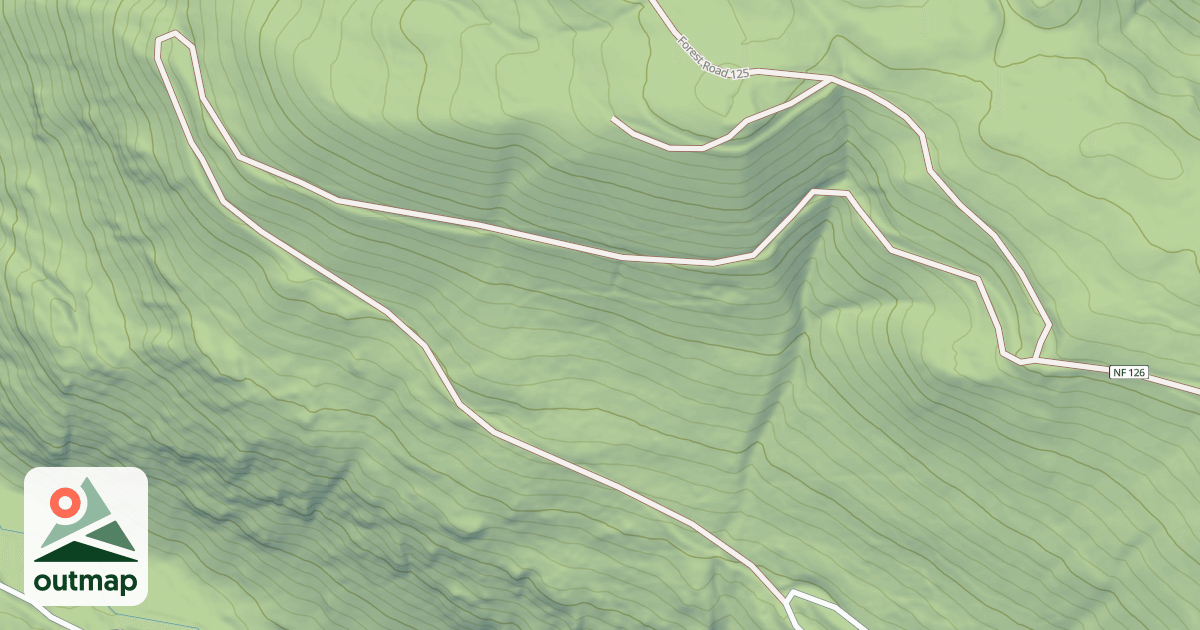 Map of STONY RIDGE ROAD