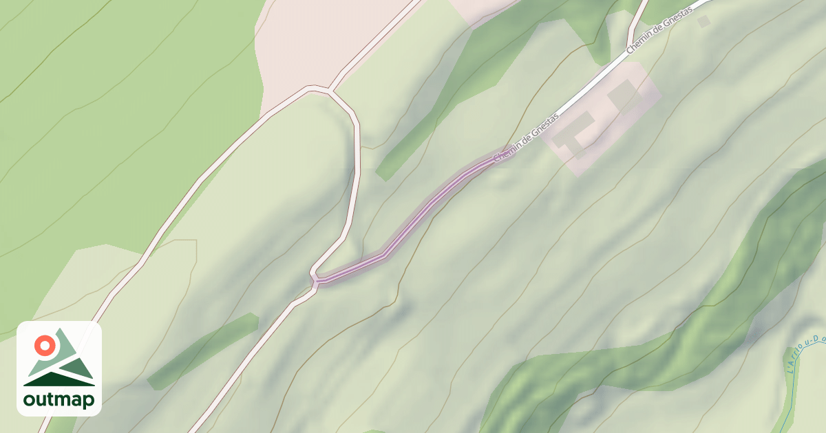 Map of Chemin de Gnestas