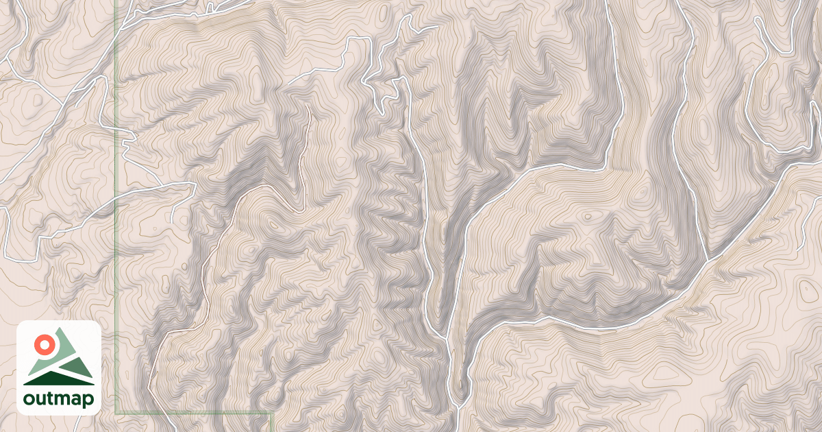 Map of WEST FORK CABIN-PART NOT NEEDE