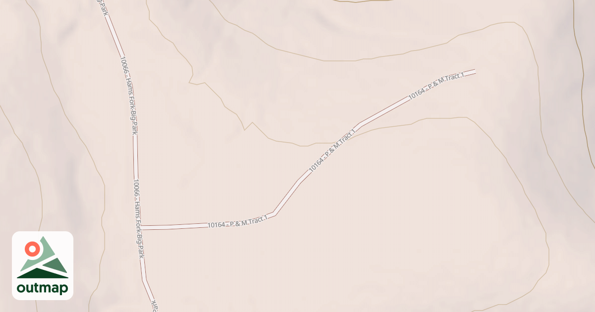 Map of P & M TRACT 1