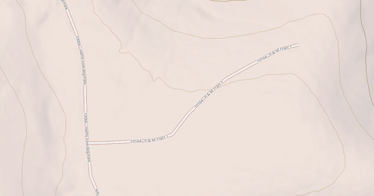 Map preview of P & M TRACT 1