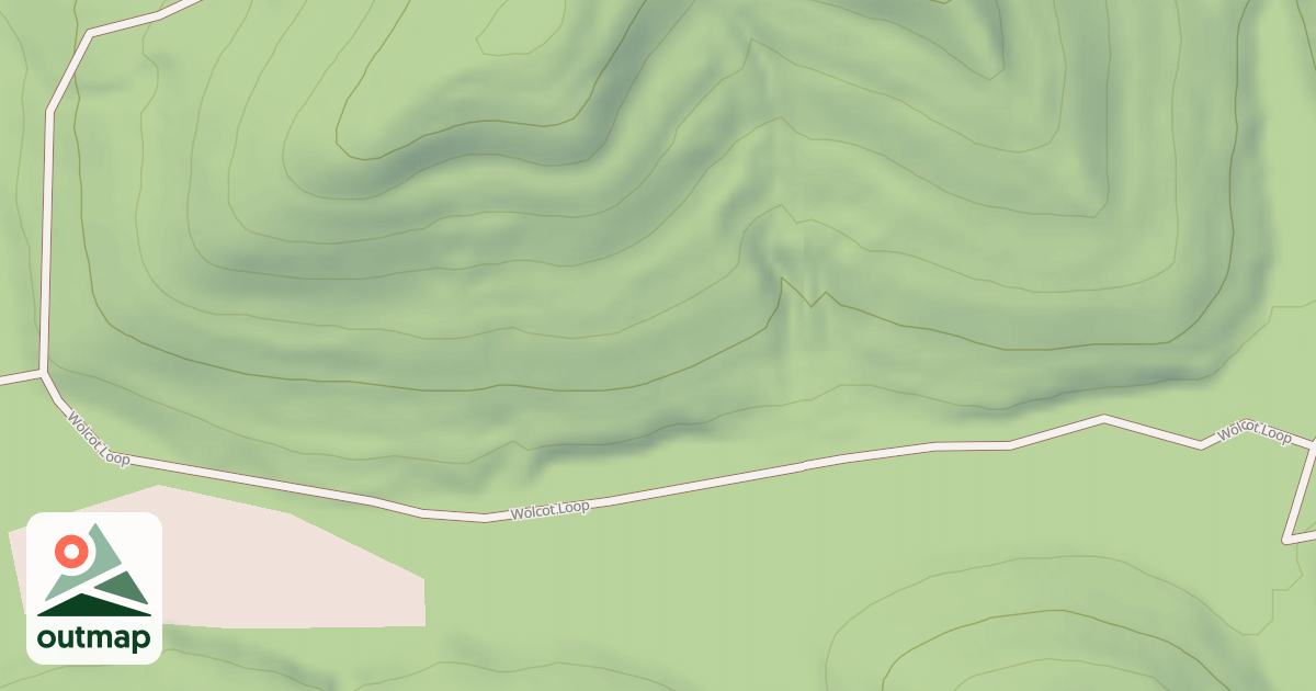 Map of Wolcott Trail
