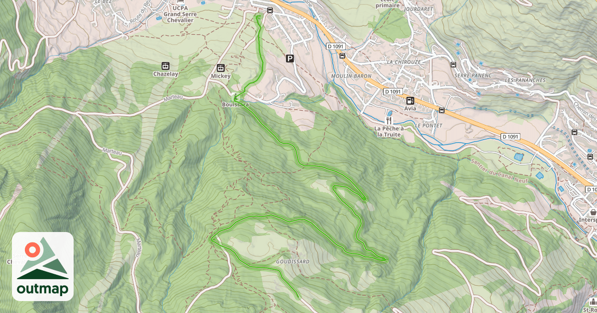 Map of Aravet
