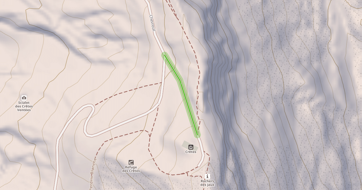 Map preview of Chevreuil