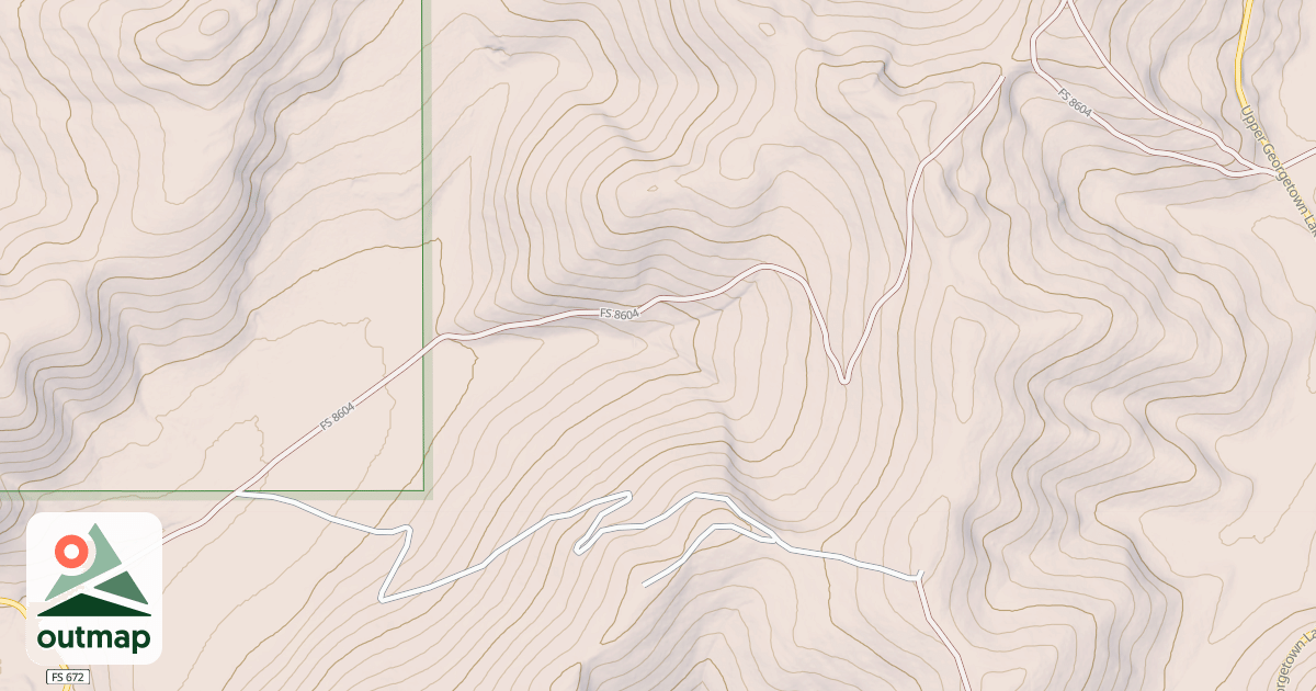 Map of UPPER ROCK CR