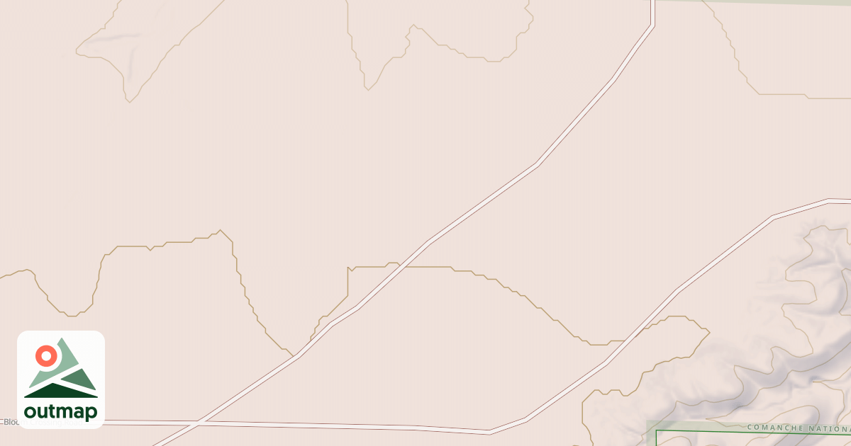 Map of DRY BLUFF A