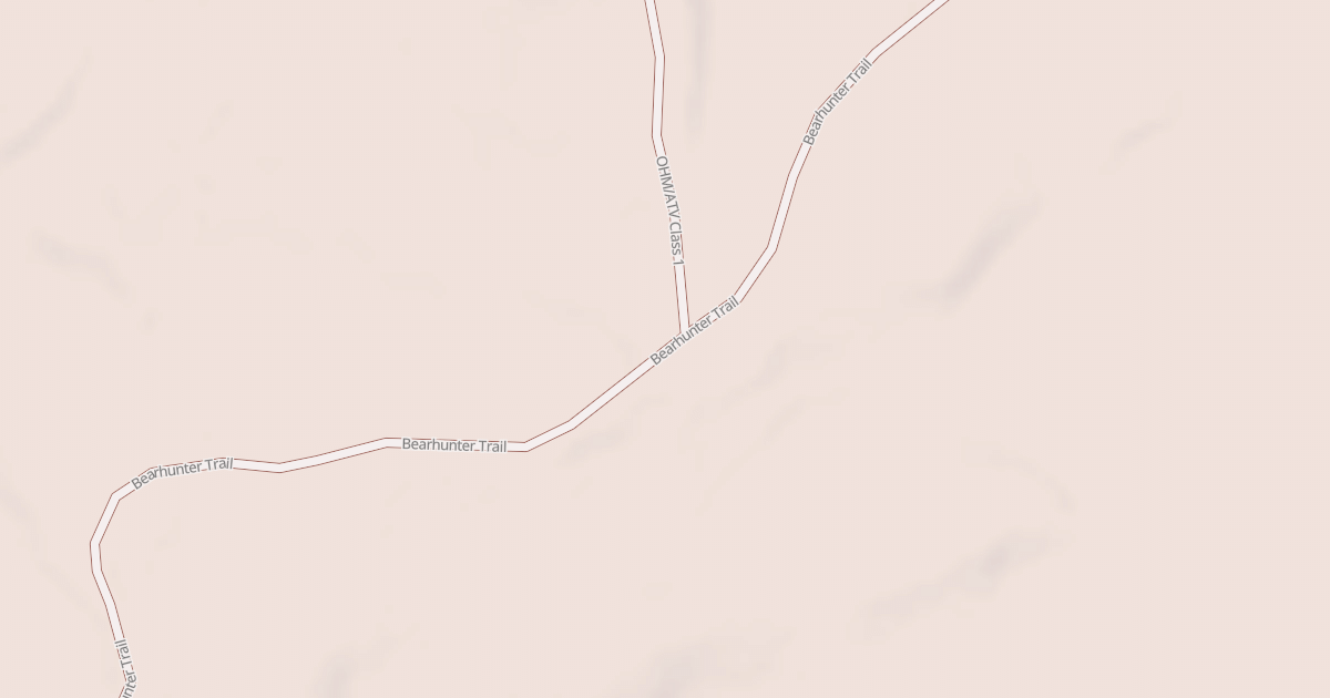 Map preview of Straight Arrows Trail