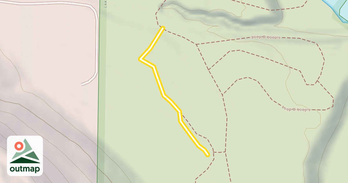 Map of Little Hill Loop