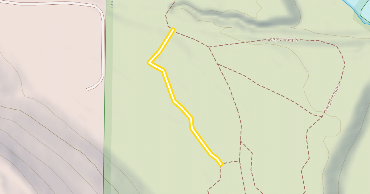 Map preview of Little Hill Loop