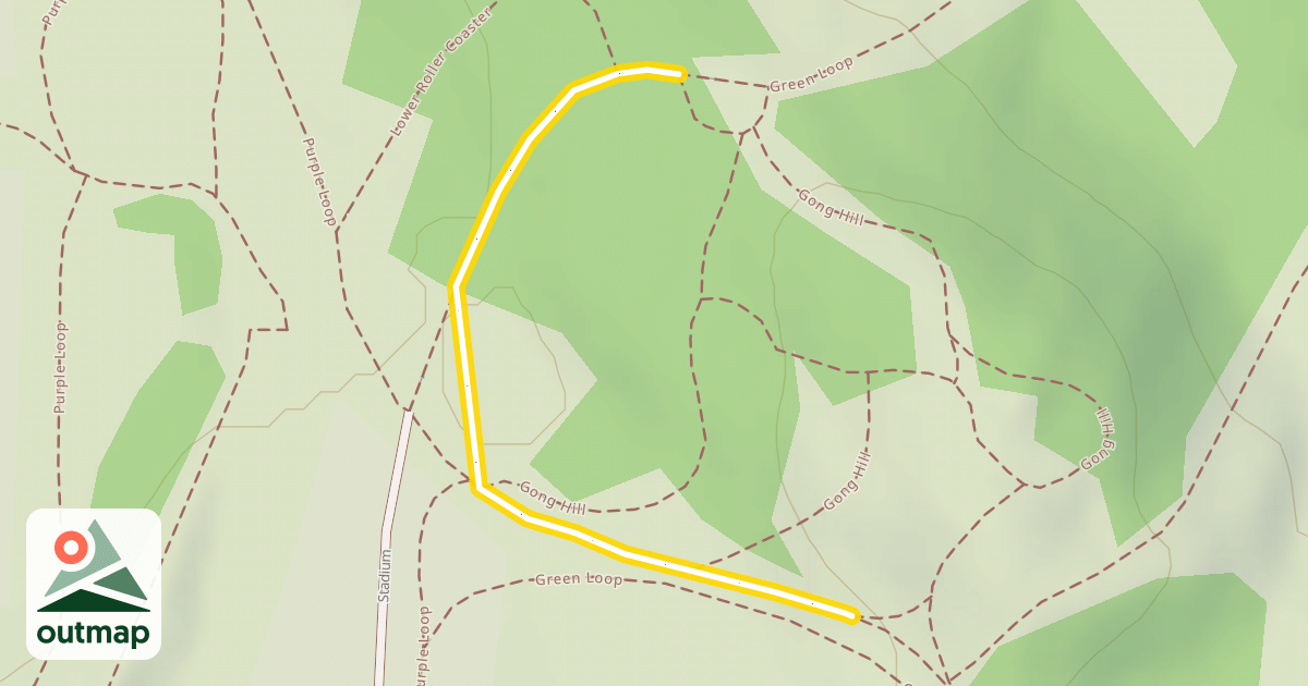 Map of Green Loop