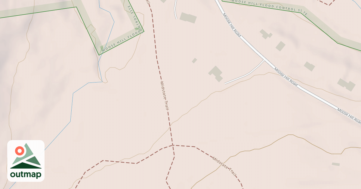 Map of Midstate Trail