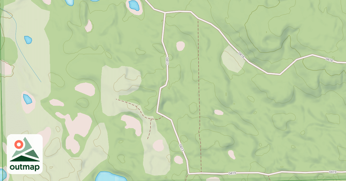 Map of Smoky Hills