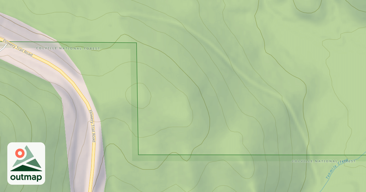 Map of USFS Motor Vehicle Use Map Roads {A8D934DF-6BFE-438D-86F1-5271CE8DC8D3}