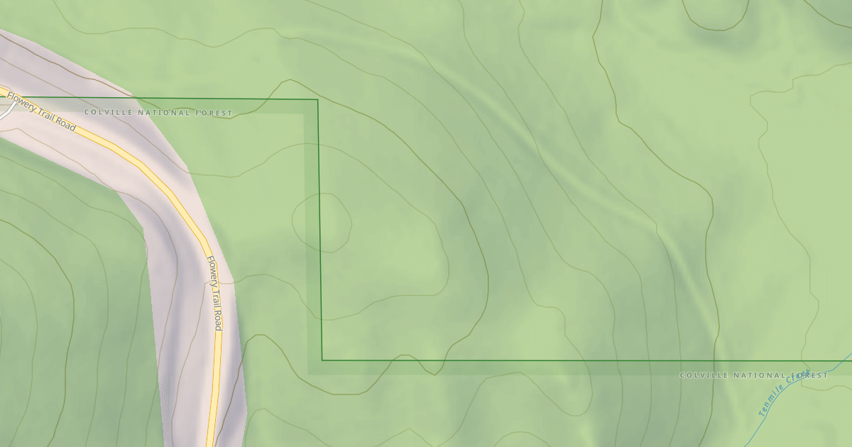 Map preview of USFS Motor Vehicle Use Map Roads {A8D934DF-6BFE-438D-86F1-5271CE8DC8D3}