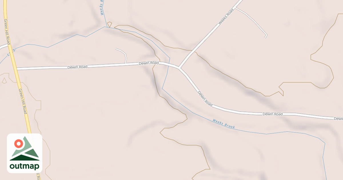 Map of Dewin Rd