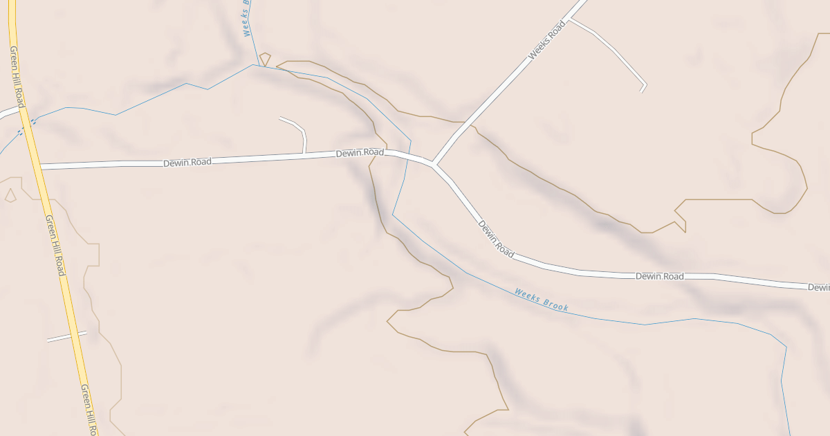 Map preview of Dewin Rd