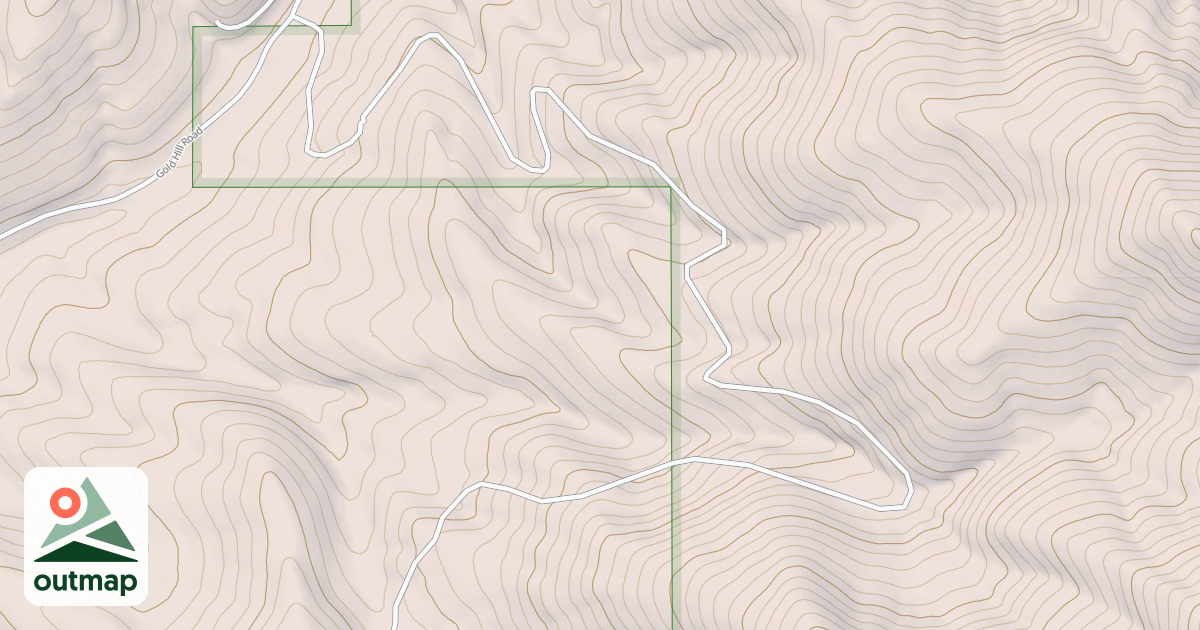 Map of HOTELING CREEK