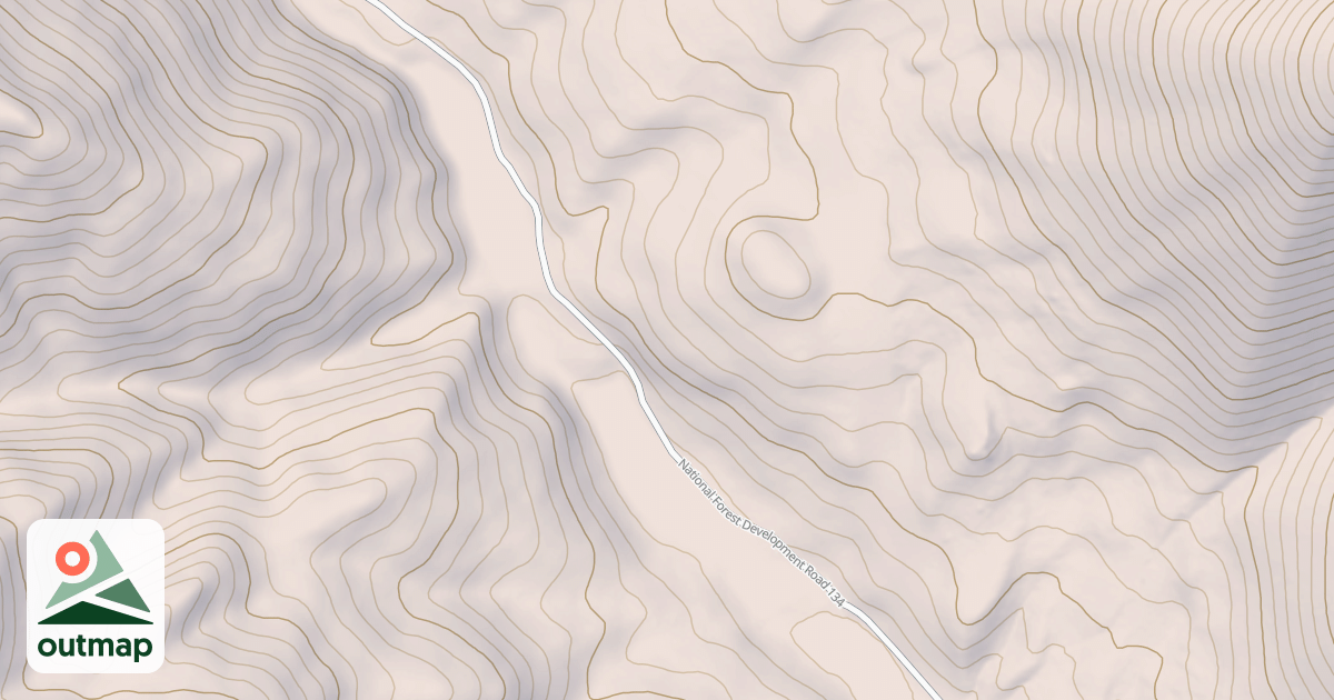 Map of COPPER CREEK