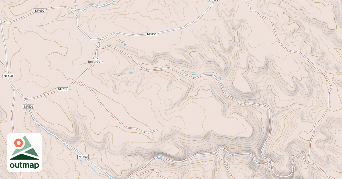 Map of USFS Motor Vehicle Use Map Roads {4EF7C446-B7A9-47FE-8C82-948ACE0A476C}