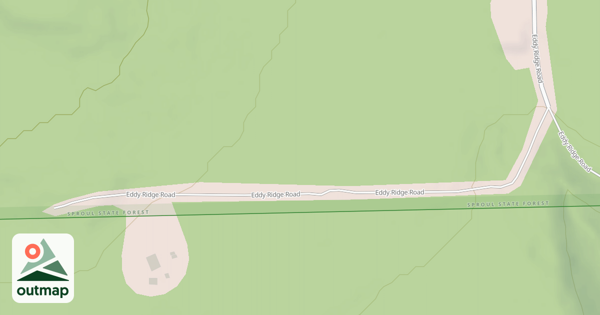 Map of Panther Snowmobile Trails