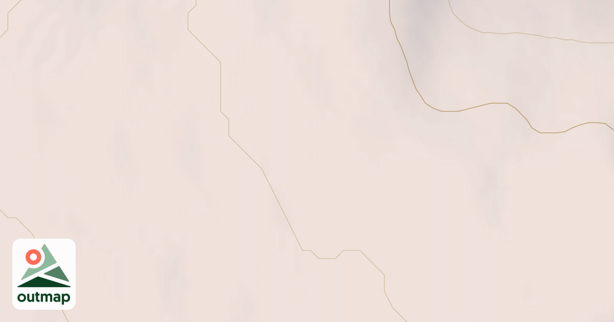 Map of Windy Creek Subsistence Ohv Trail
