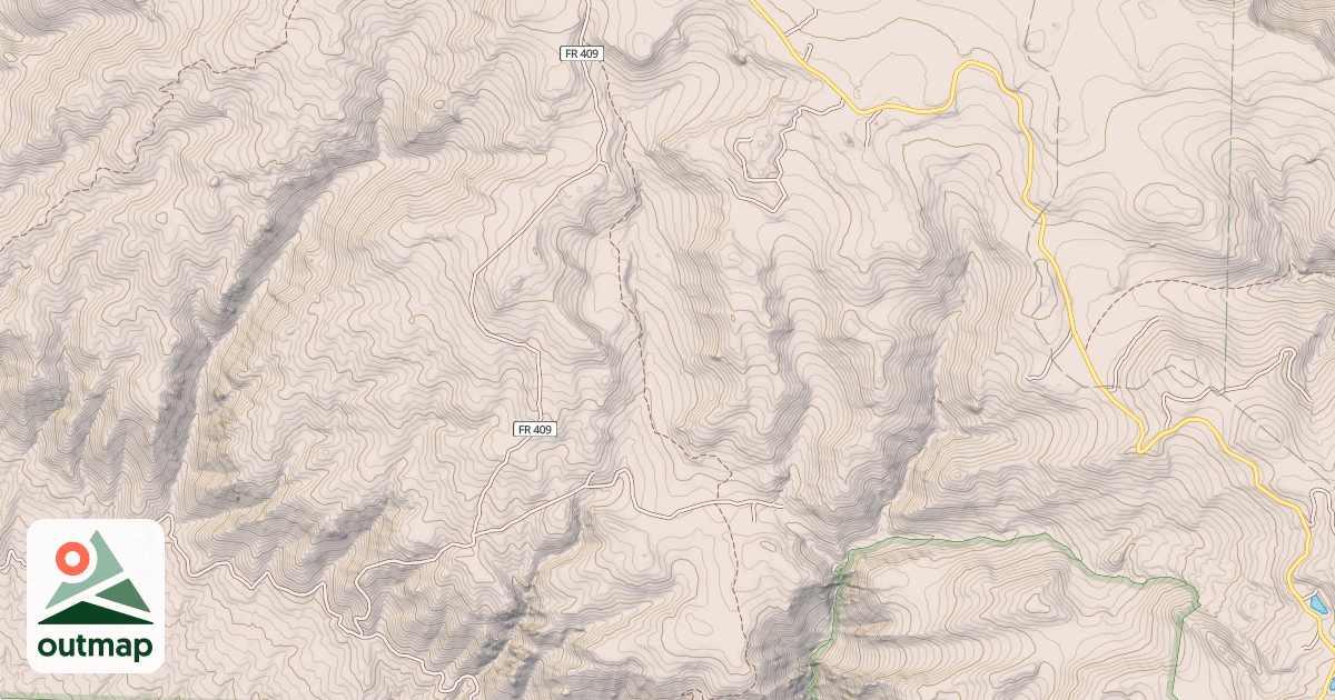 Map of Cisneros