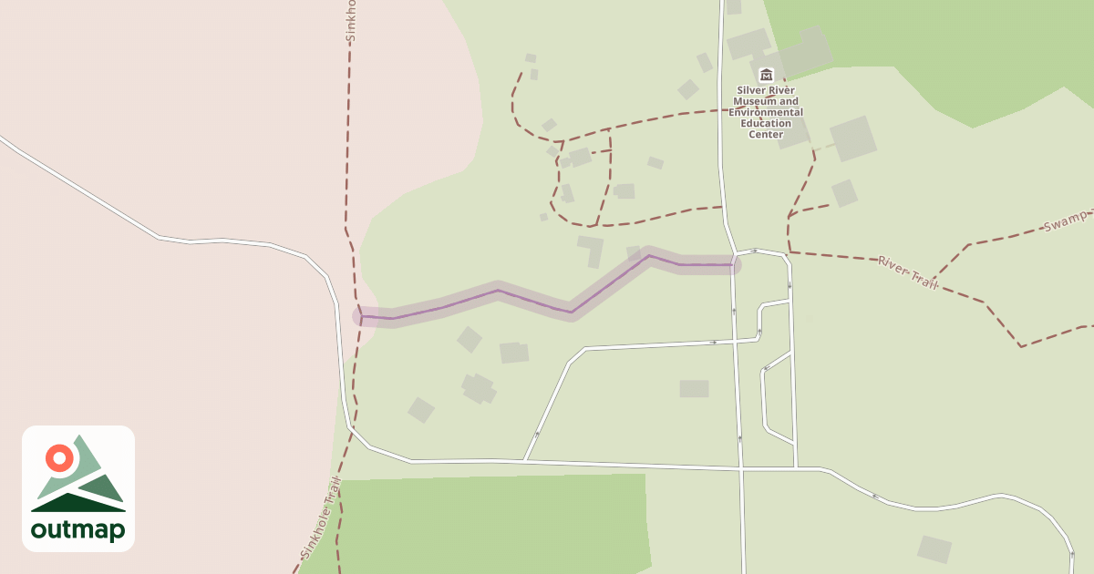 Map of Swamp Trail