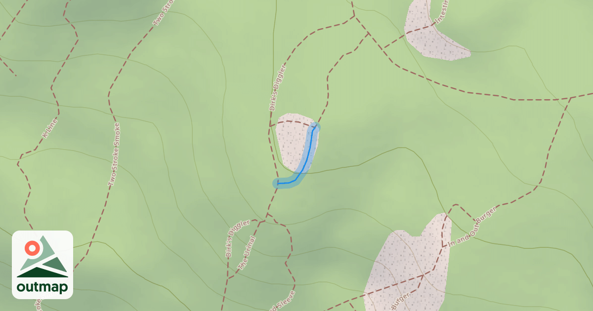 Map of Upper Dirk's Alt