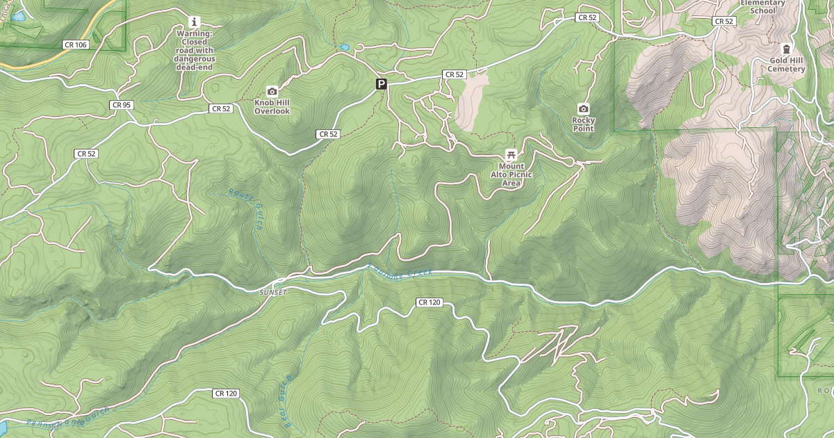 Map preview of BOULDER COUNTY 93