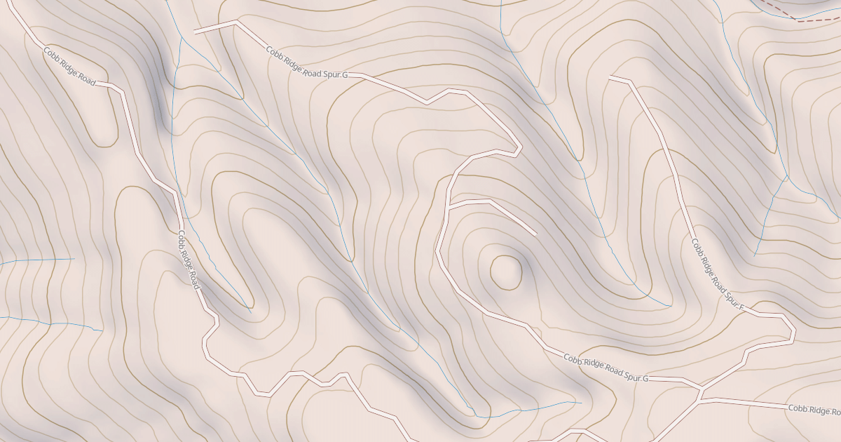Map preview of COBB RIDGE