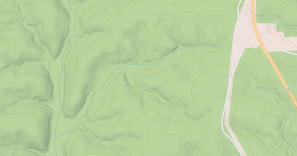 Map preview of POND HOLLOW SPUR B