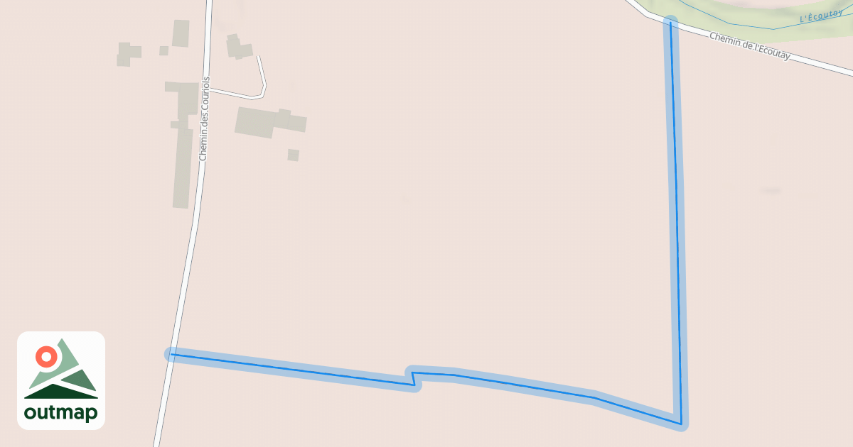 Map of Chemin d'Exploitation