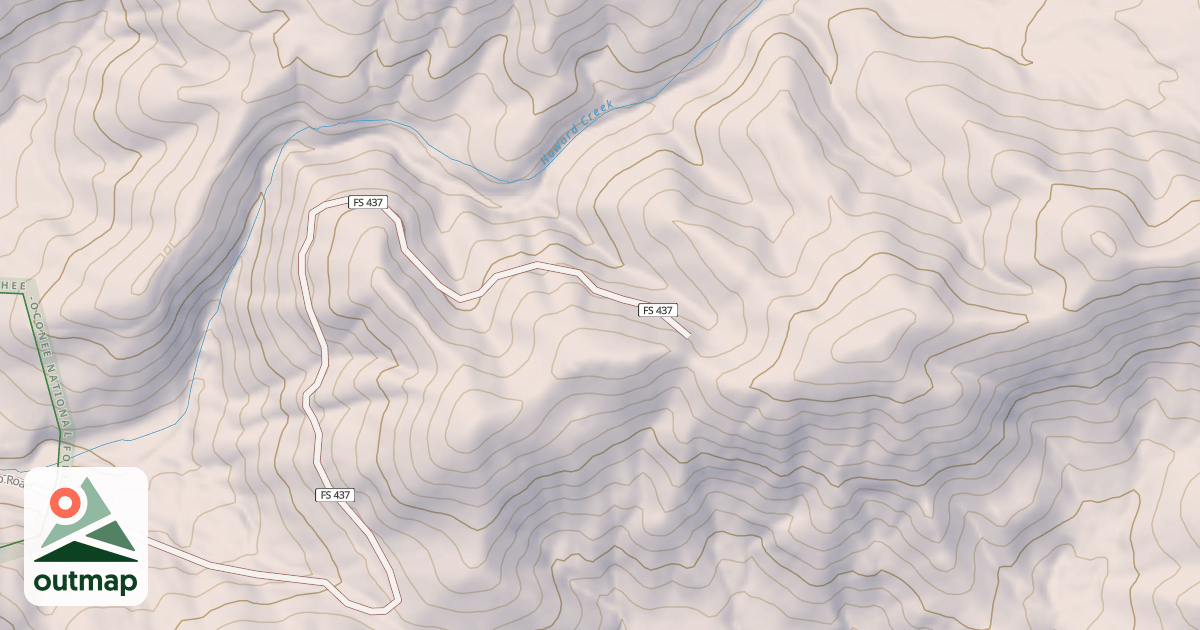 Map of HOWARD GAP