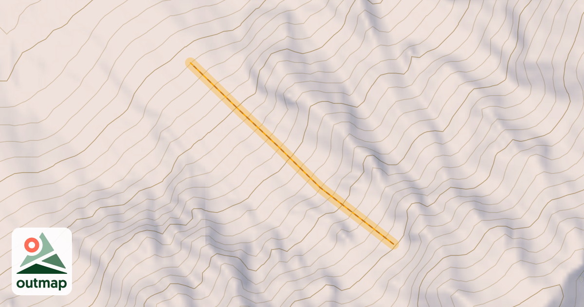 Map of Big Lenawee Peak
