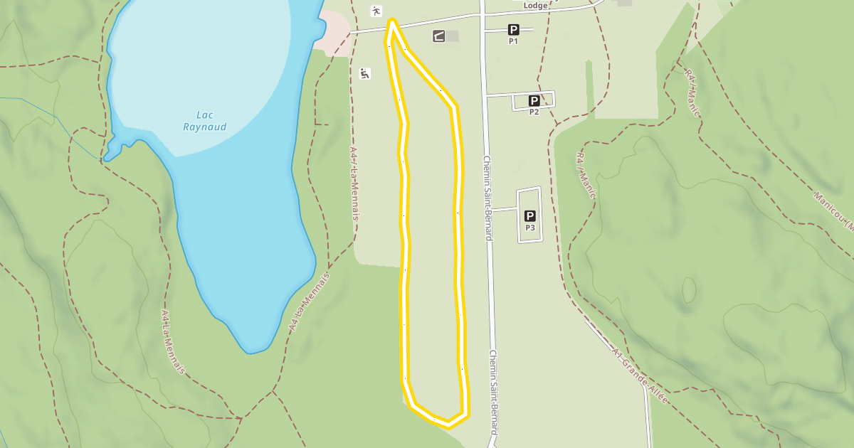 Map preview of A4 La Mennais