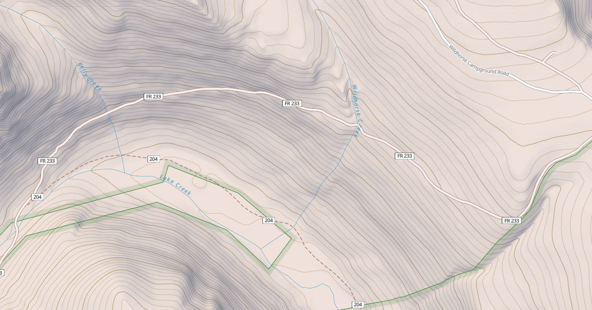 Map preview of CROOKED RIVER