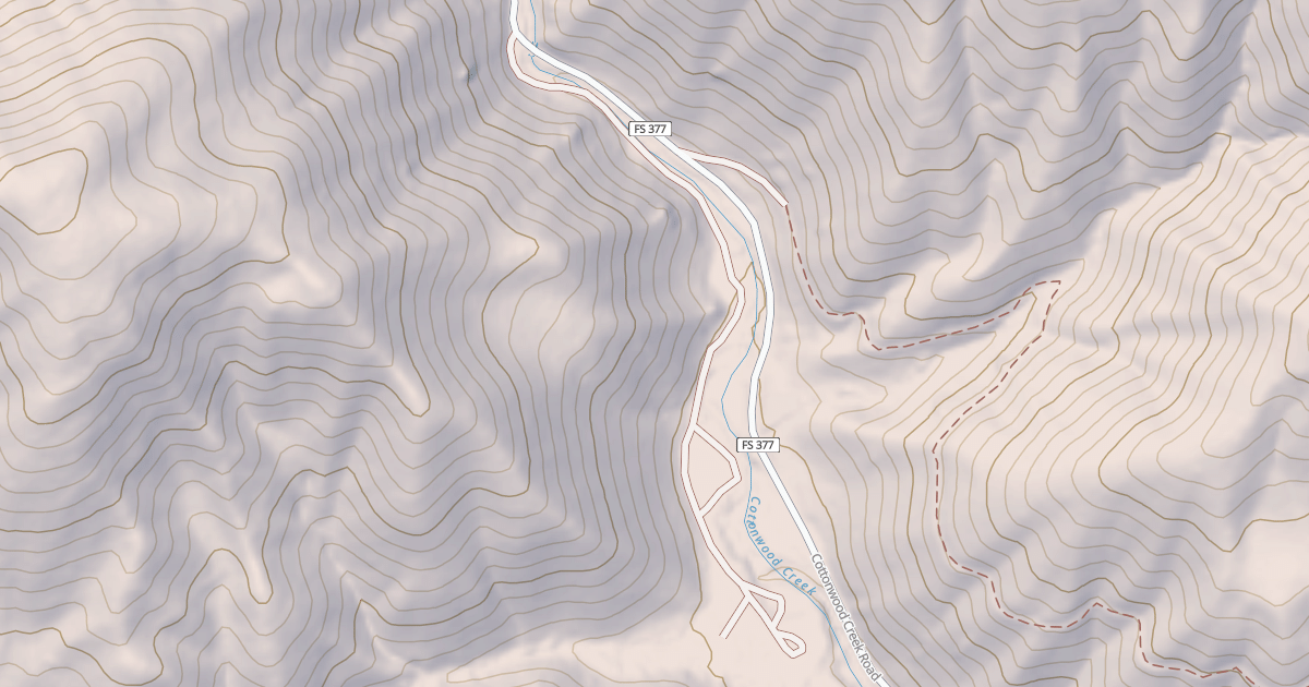 Map preview of COTTONWOOD CG