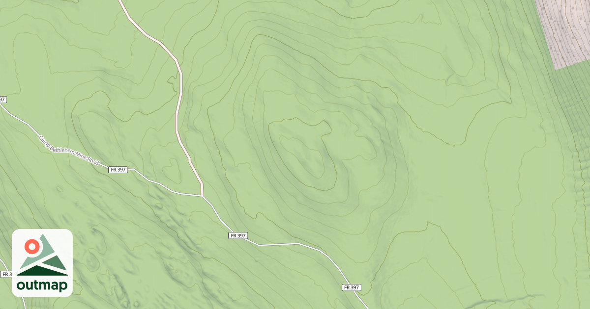 Map of American Girl Ohv
